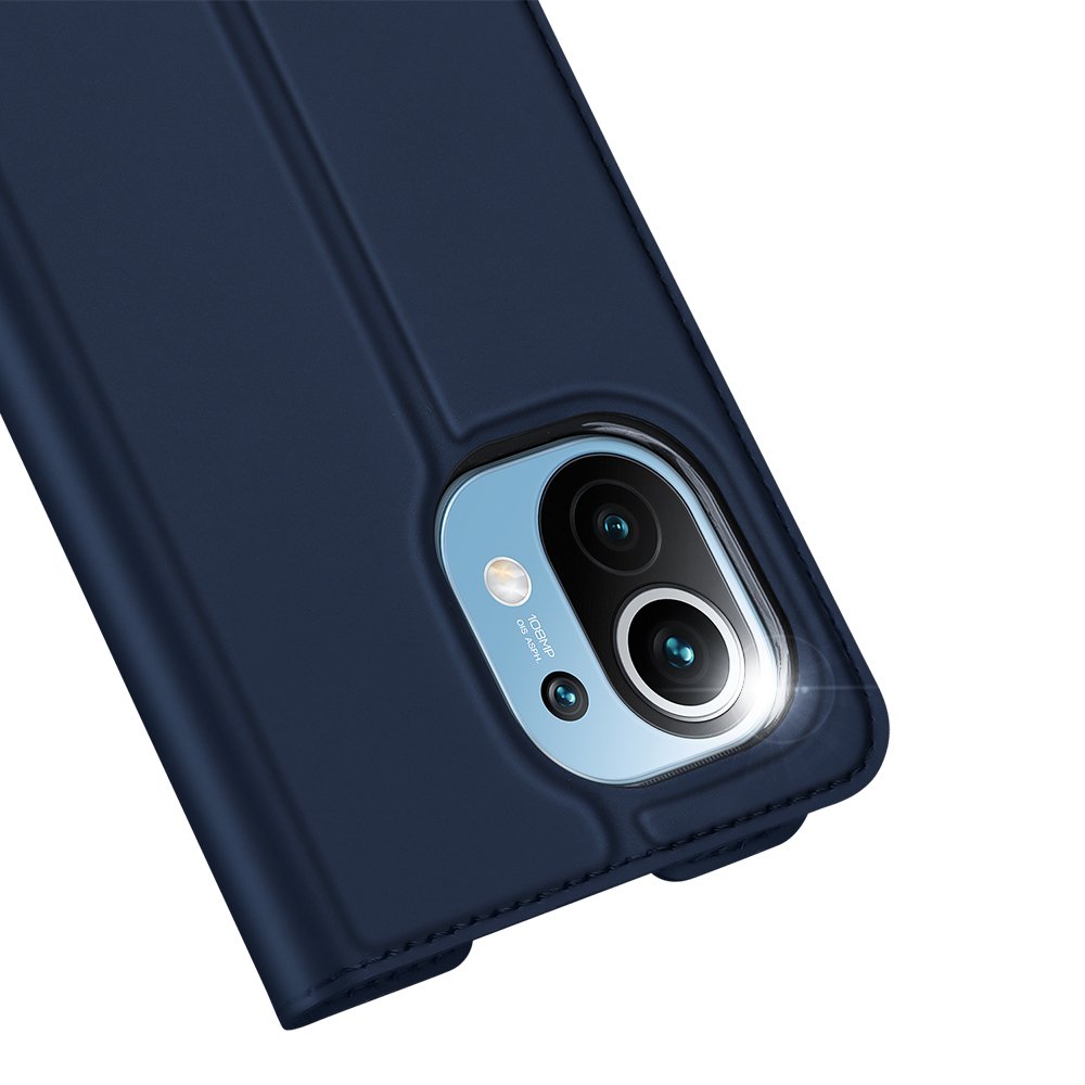 DUX DUCIS Skin Pro flip pouzdro pro Xiaomi Mi 11 modré