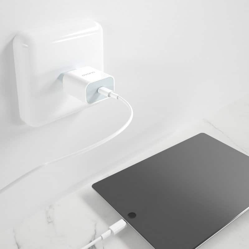 USB nabíječka nástěnná, domácí, Type-C PD 18W DUDAO