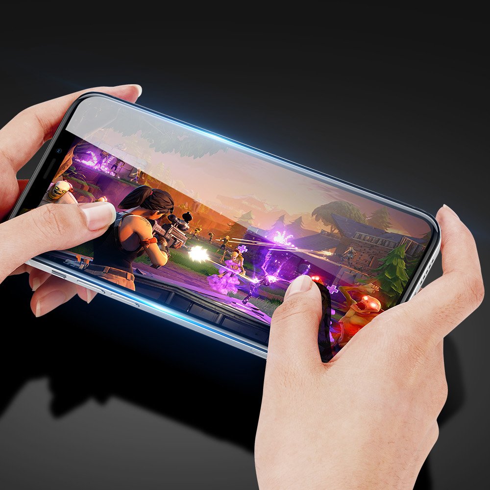 Dux Ducis 10D tvrzené sklo, plné pokrytí s rámečkem pro iPhone 12 Pro / iPhone 12