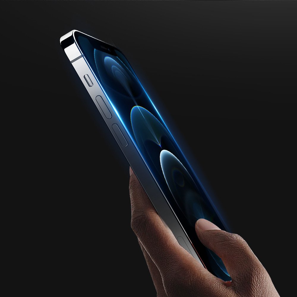 Dux Ducis 10D tvrzené sklo, plné pokrytí s rámečkem pro iPhone 12 Pro / iPhone 12