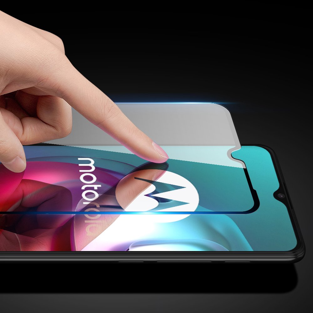 Dux Ducis 9D ochranné sklo, plné pokrytí s rámem pro Motorola Moto G10 / Moto G20 / Moto G30