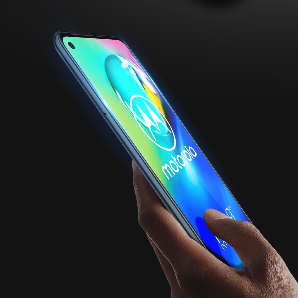 Dux Ducis 9D ochranné sklo plné pokrytí s rámečkem pro Motorola Moto G8 Power