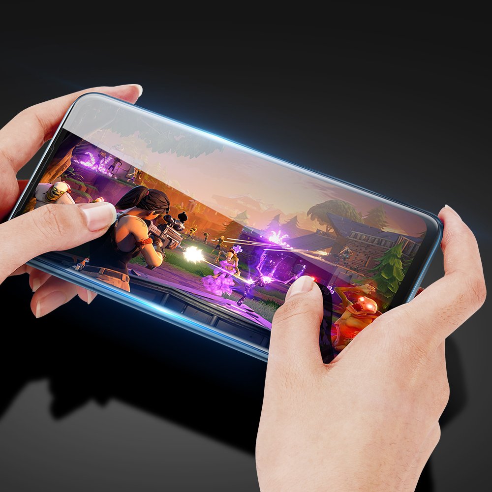 Dux Ducis 9D ochranné sklo plné pokrytí s rámečkem pro Motorola Moto G8 Power