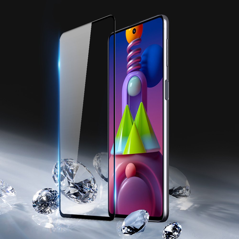Dux Ducis 9D ochranné sklo plná pokrývací s rámem pro Samsung Galaxy M51