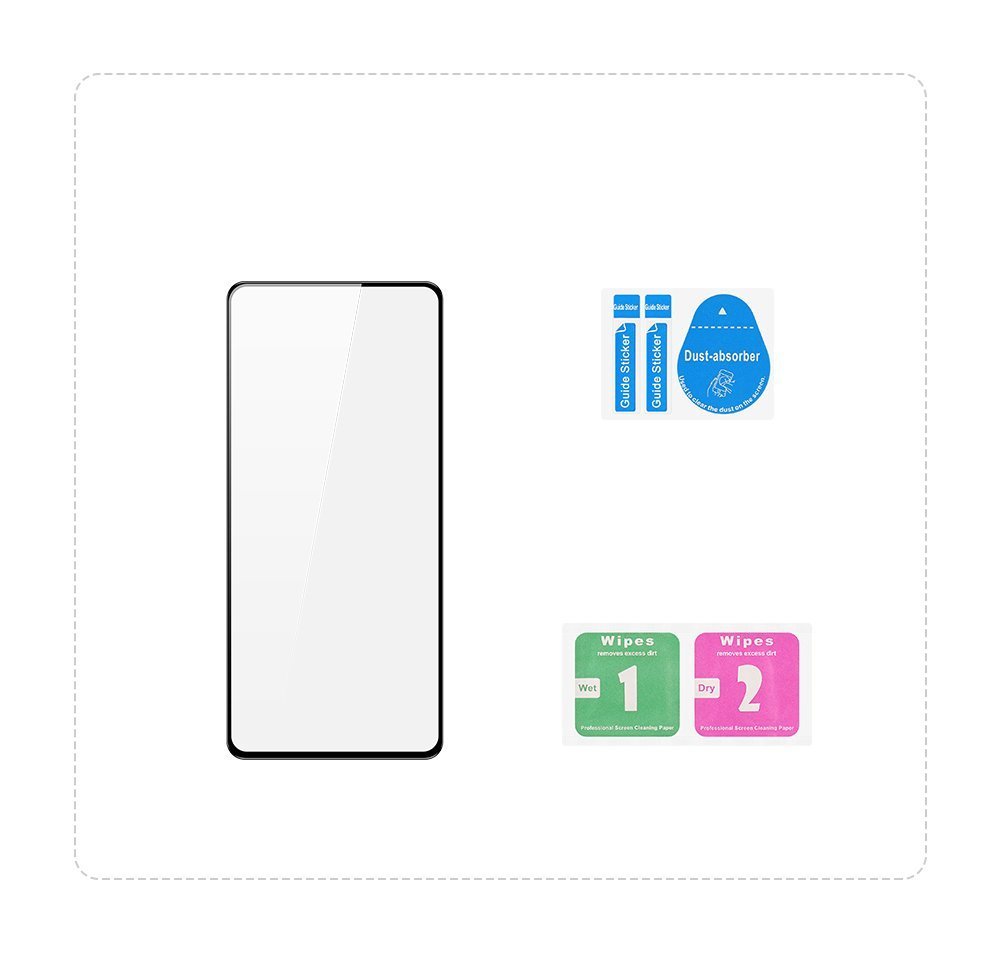 Dux Ducis 9D ochranné sklo plné pokrytí s rámečkem pro Xiaomi Mi 10T Pro / Mi 10T