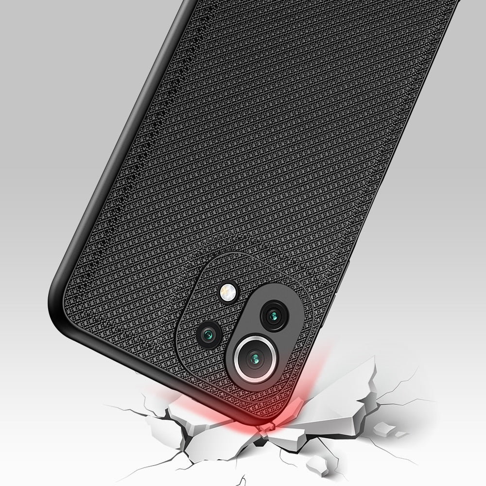 Dux Ducis Fino maska za Xiaomi Mi 11 Lite 5G crna