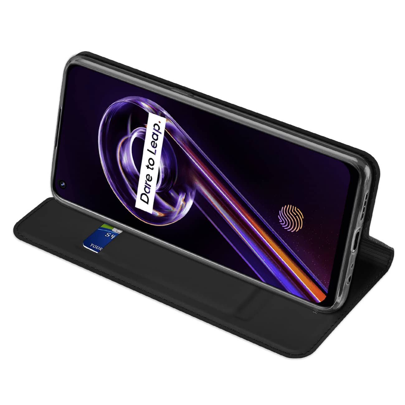 DUX DUCIS SKIN PRO OBLASTNÍ POUZDRO PRO REALME 9 PRO PLUS/9 4G ČERNÉ