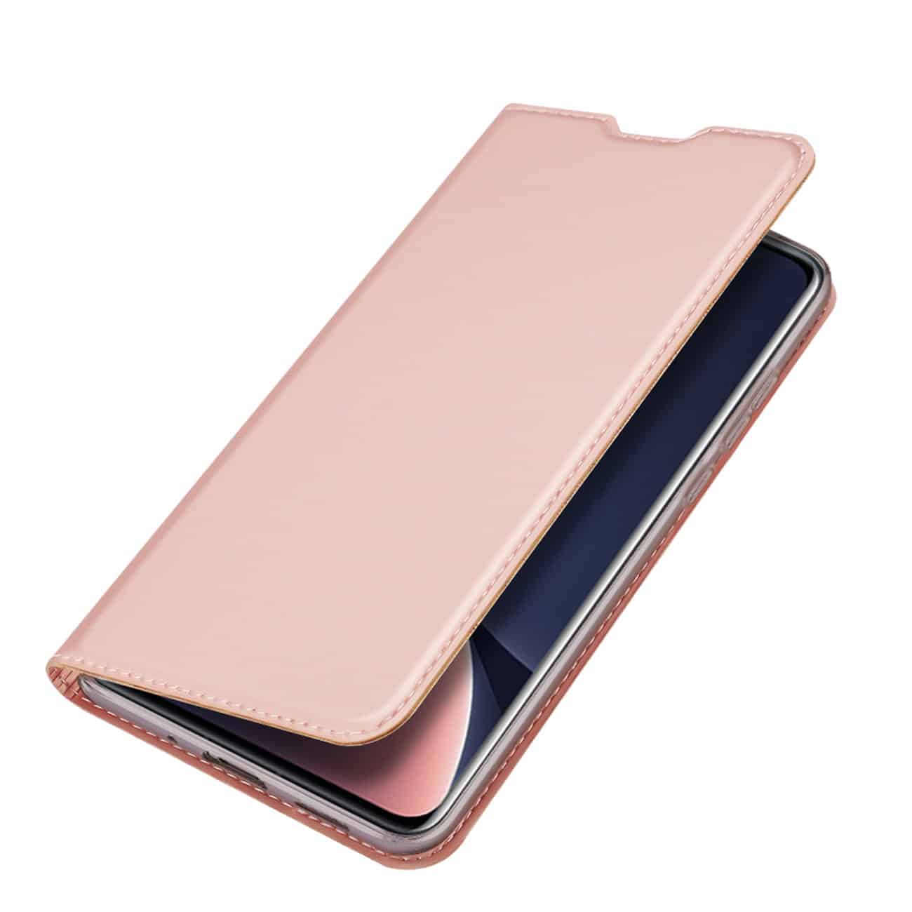 DUX DUCIS SKIN PRO FLIP POUZDRO PRO XIAOMI 12 PRO RŮŽOVÉ