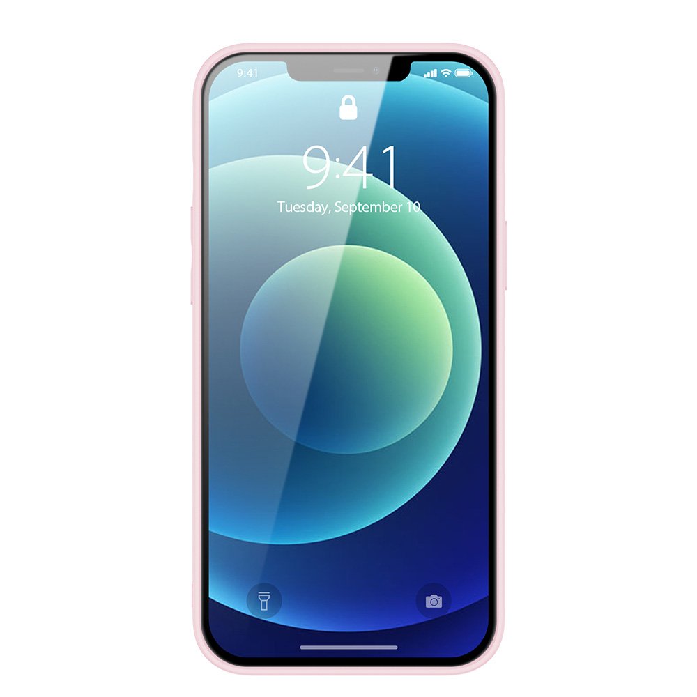 Dux Ducis Yolo elegantno kućište izrađeno od meke TPU i PU kože za iPhone 12 pink boje