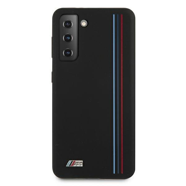 BMW Silicone Stripes M Collection originální pouzdro pro Samsung Galaxy S21+ (Galaxy S21 Plus)