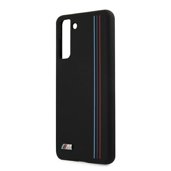 BMW Silicone Stripes M Collection originální pouzdro pro Samsung Galaxy S21+ (Galaxy S21 Plus)