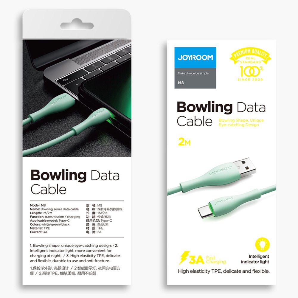 Datový kabel Joyroom USB - USB-C 3 A 1 m