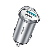 Joyroom mini dual port USB Type C / USB 20 W 5A punjač za automobil Power Delivery Quick Charge 3.0 AFC SCP