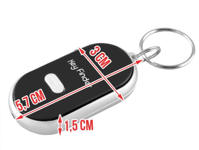 Privjesak za ključeve "Whistle" - 2 kom