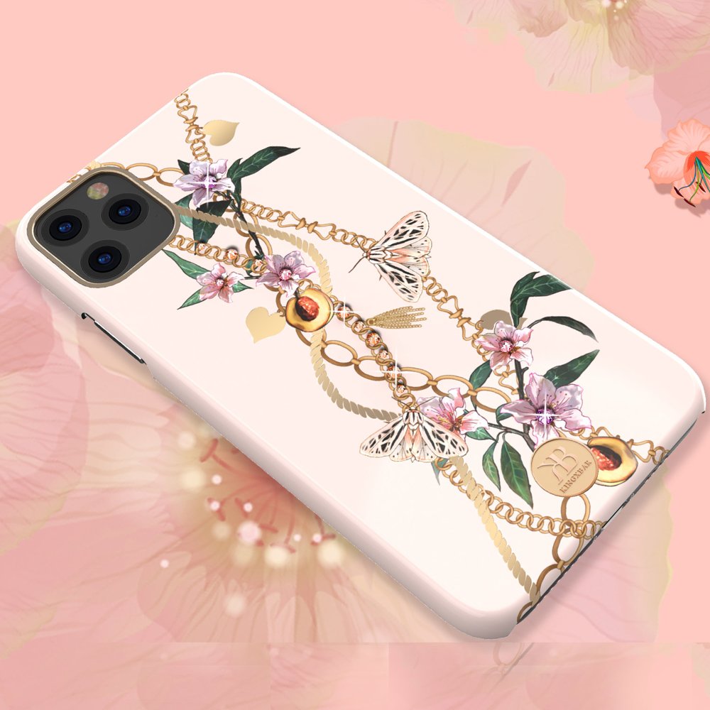 Kingxbar Luxury Series pouzdro zdobené originálními krystaly Swarovski pro iPhone 11 Pro Max