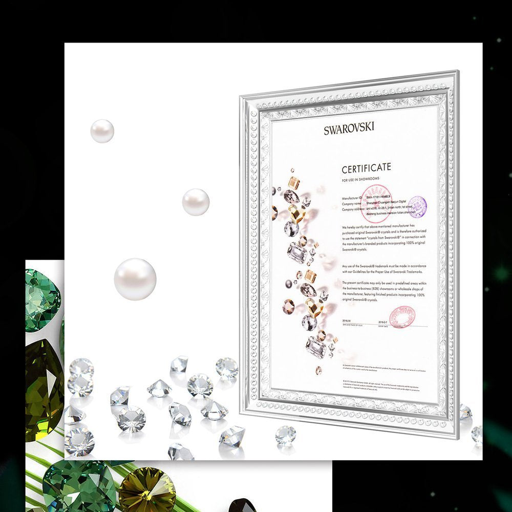 Obal Kingxbar Petal s originálními krystaly Swarovski pro iPhone XS Max – růžová