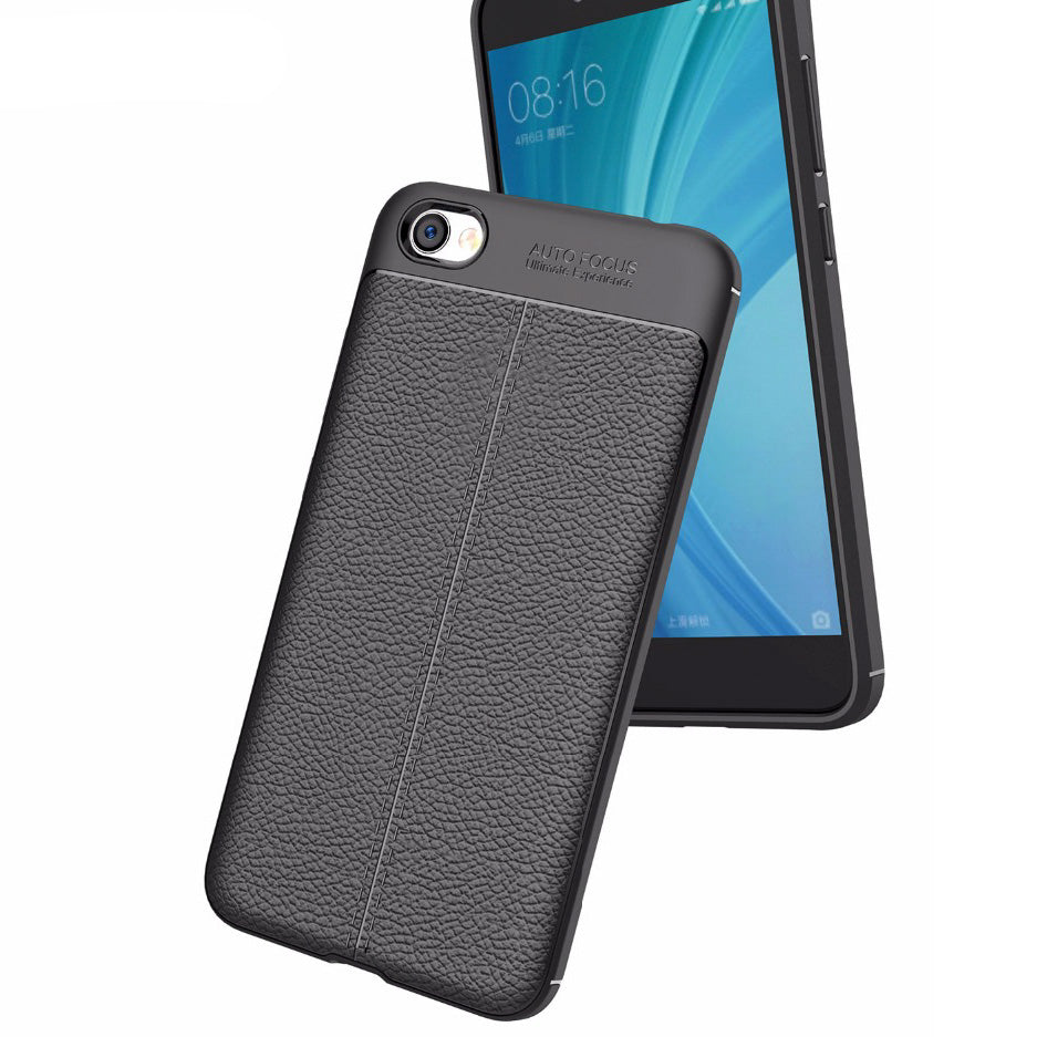 Litchi Pattern flexibilní kryt pro Xiaomi Redmi 5A