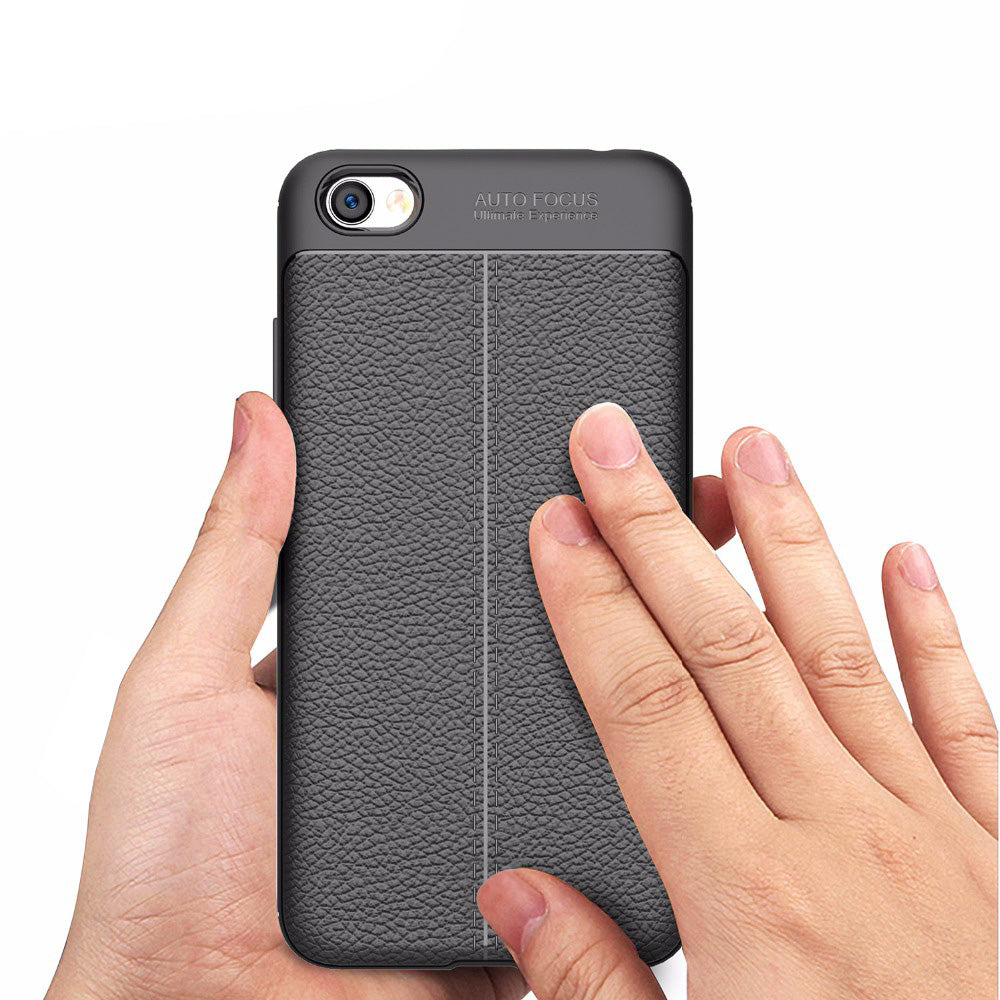 Litchi Pattern flexibilní kryt pro Xiaomi Redmi 5A