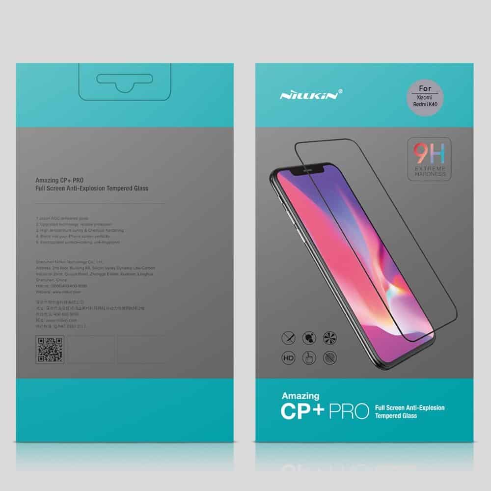 Nillkin CP+PRO ultratenké temperované sklo s plným pokrytím a rámečkem pro Xiaomi Poco F3