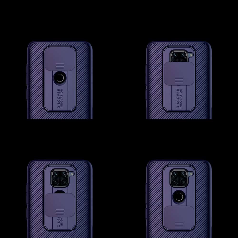 Nillkin CamShield Case ochranné pouzdro s krytkou fotoaparátu pro Xiaomi Redmi 10X 4G / Xiaomi Redmi Note 9
