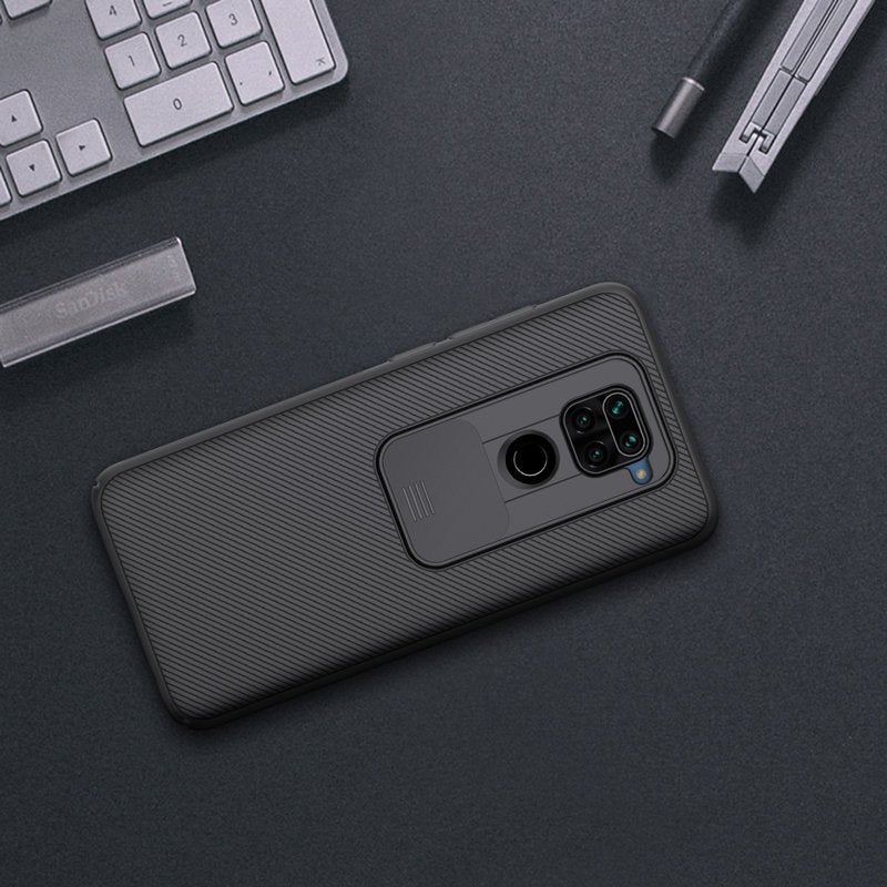 Nillkin CamShield Case ochranné pouzdro s krytkou fotoaparátu pro Xiaomi Redmi 10X 4G / Xiaomi Redmi Note 9