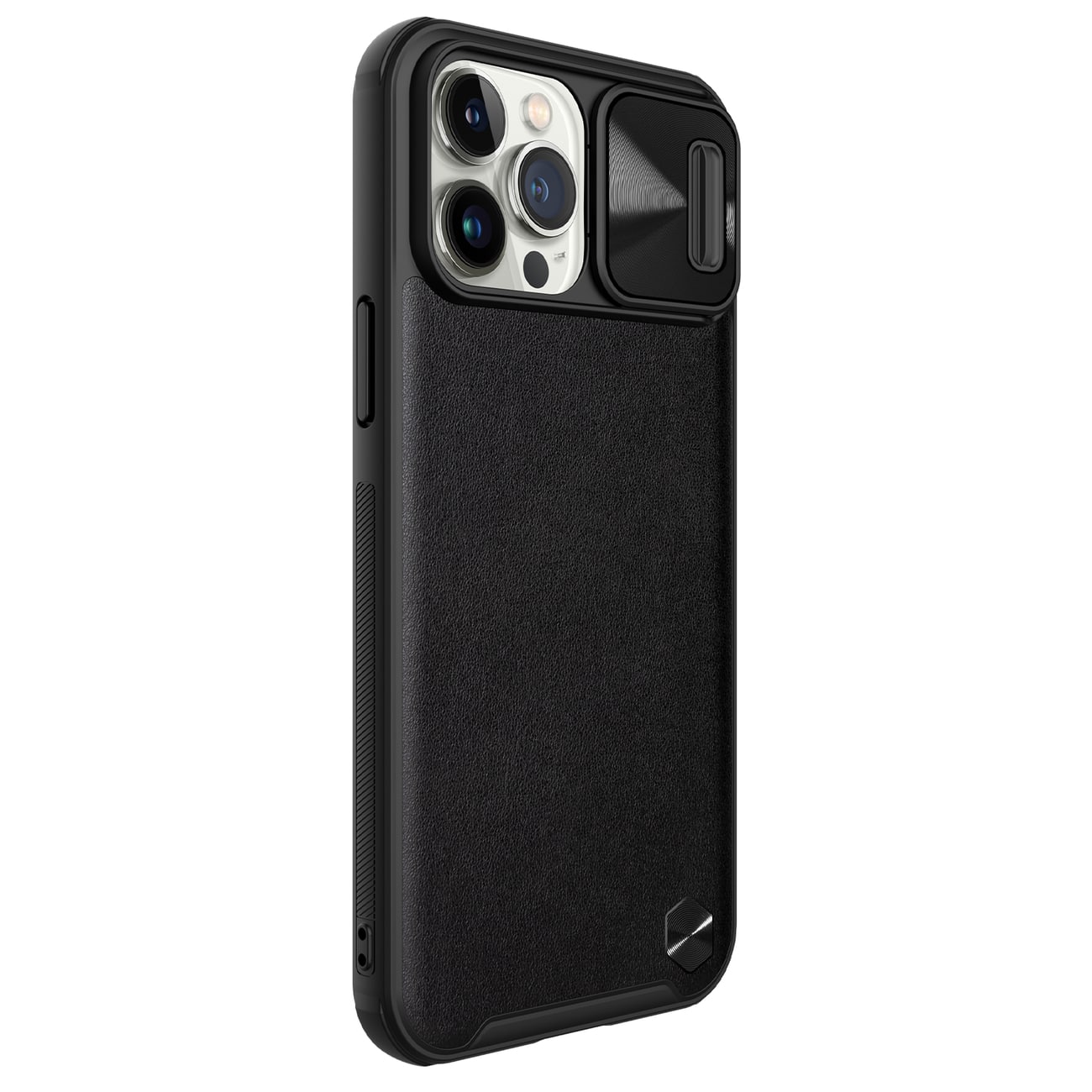 Nillkin CamShield Leather pouzdro pro iPhone 13 Pro Max s krytem na kameru