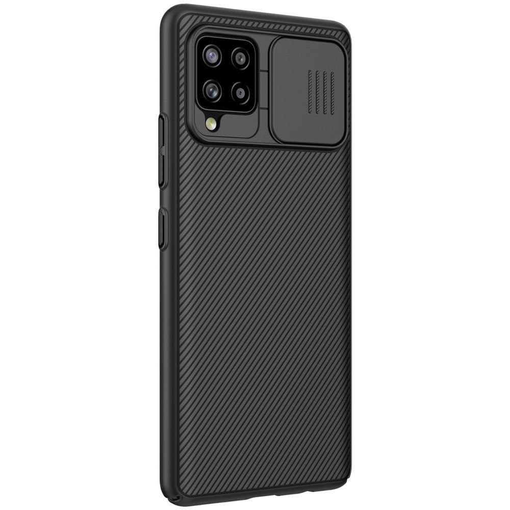 Nillkin CamShield Pro odolné pouzdro s posuvnou ochranou fotoaparátu pro Samsung Galaxy A42 5G černé