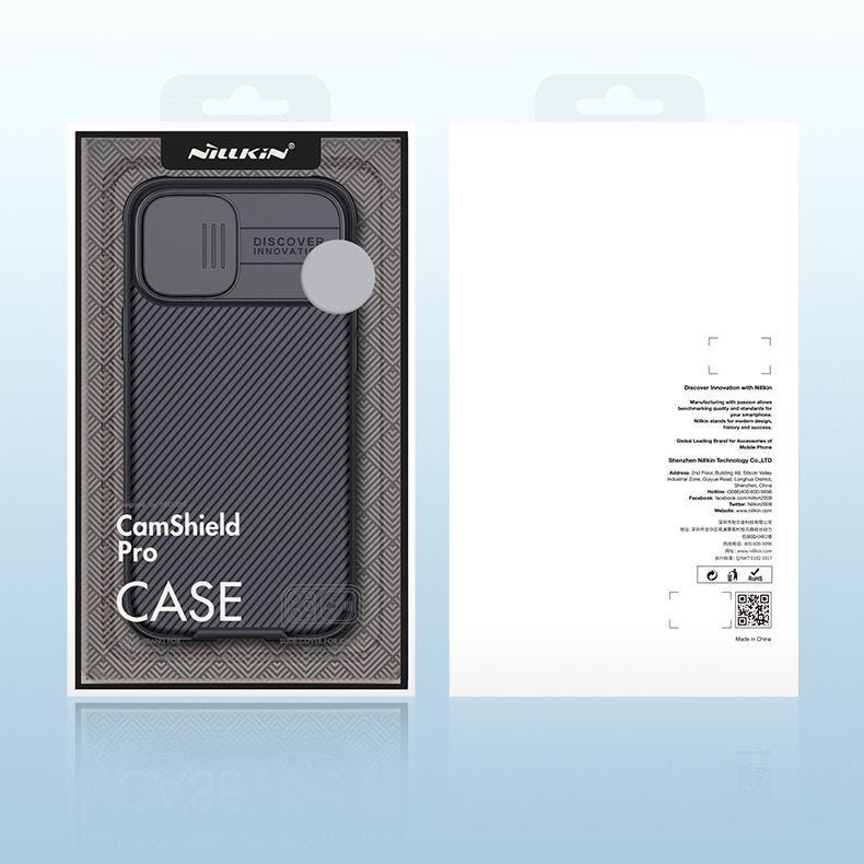 Nillkin CamShield Pro pouzdřené s posuvnou ochranou fotoaparátu pro iPhone 12 Pro Max