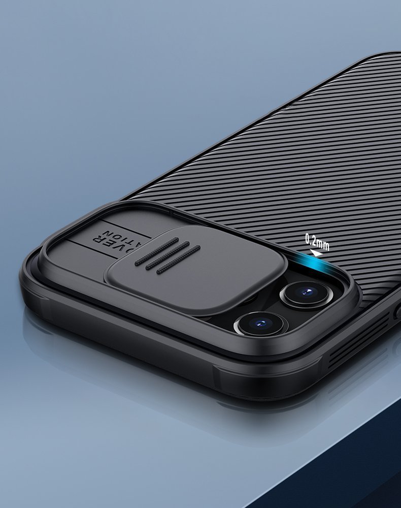 Nillkin CamShield Pro pouzdřené s posuvnou ochranou fotoaparátu pro iPhone 12 Pro Max