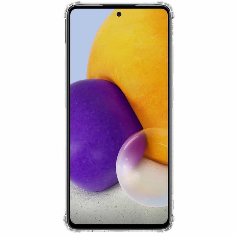 Nillkin Nature TPU gelové pouzdro pro Samsung Galaxy A72 průhledné