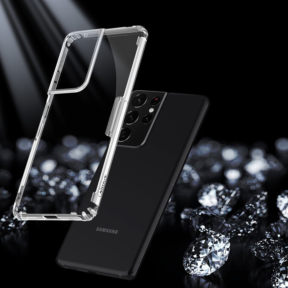 Nillkin Nature TPU gelové pouzdro pro Samsung Galaxy S21 Ultra 5G průhledné