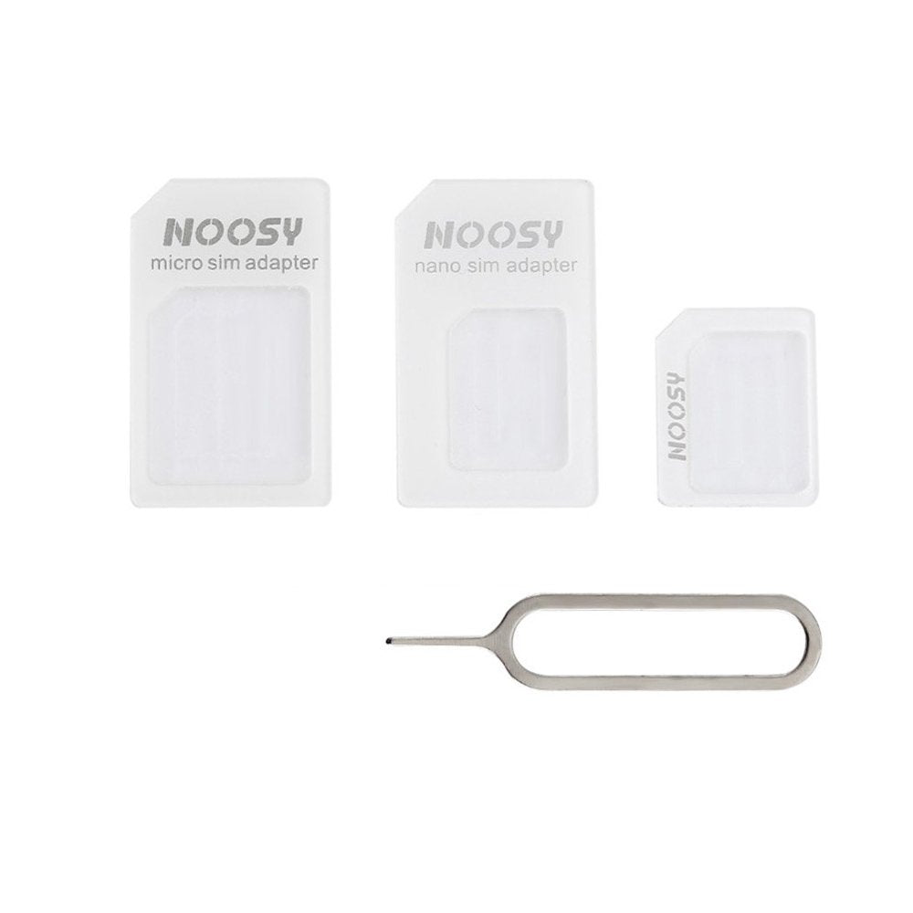 Sada adaptérů Nano Micro Sim - 3v1 NOOSY