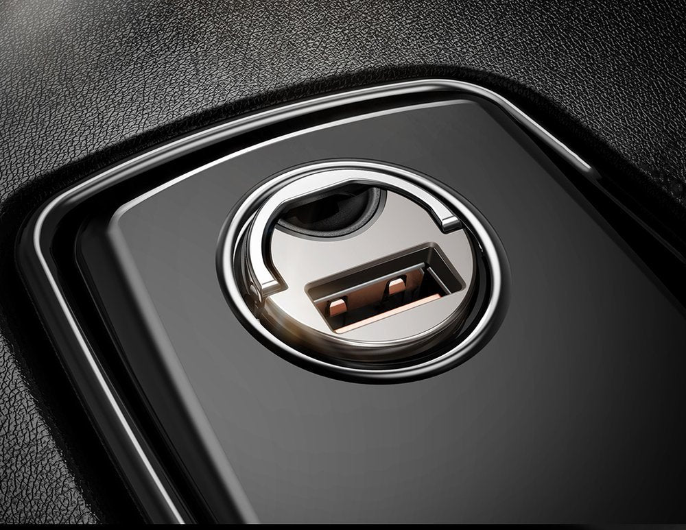 Remax Mini rychlonabíječka do auta USB Port 18W Power Delivery PD