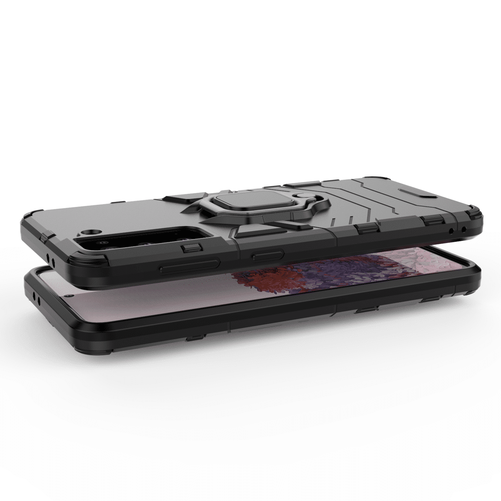 Odolné pouzdro Ring Armor Case Kickstand pro Samsung Galaxy S21 5G černé
