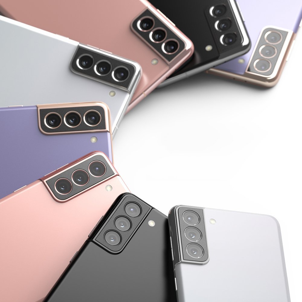 Ringke Camera Styling super odolná ochrana zadního fotoaparátu Samsung Galaxy S21+ 5G (S21 Plus 5G) černá