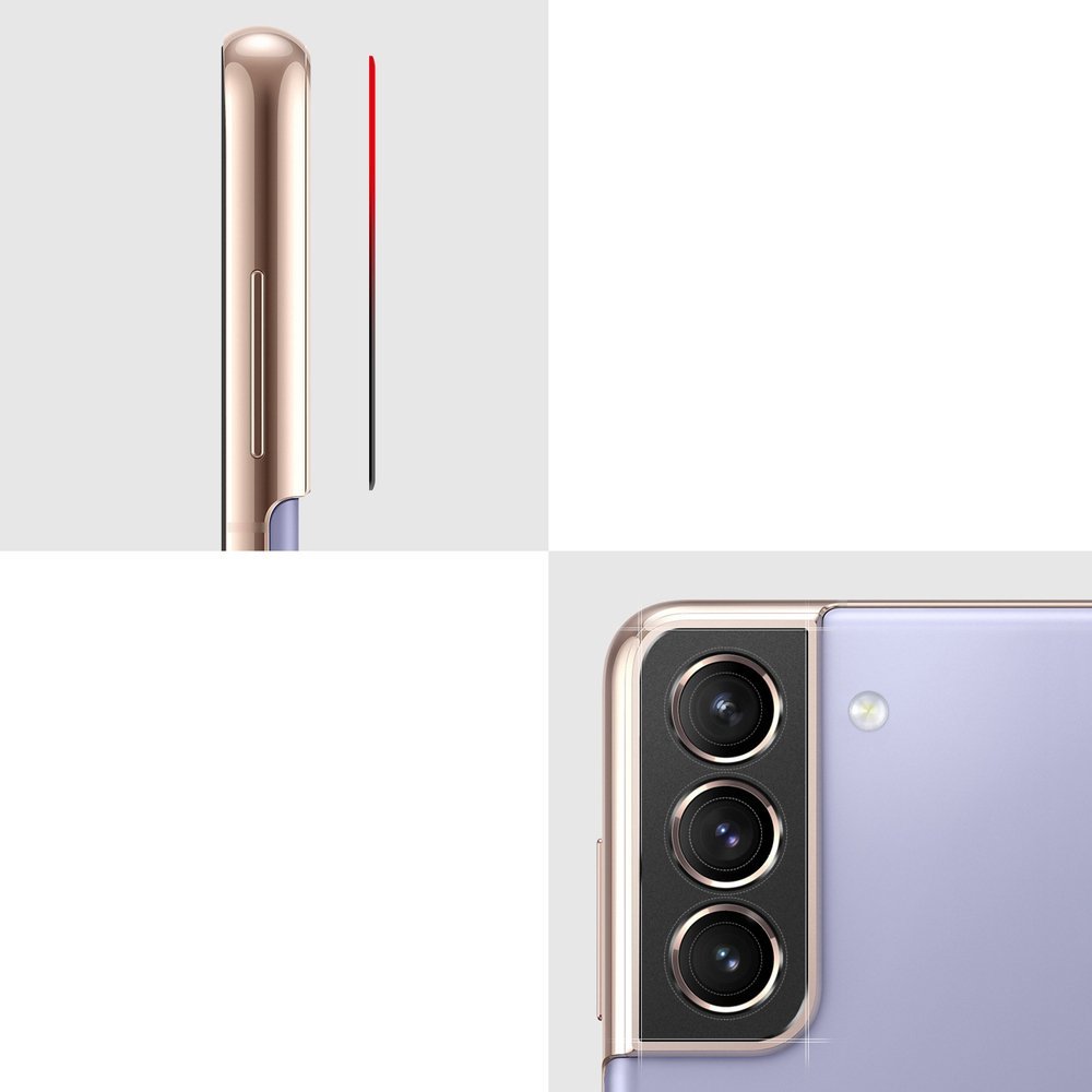 Ringke Camera Styling super odolná ochrana zadního fotoaparátu Samsung Galaxy S21+ 5G (S21 Plus 5G) černá