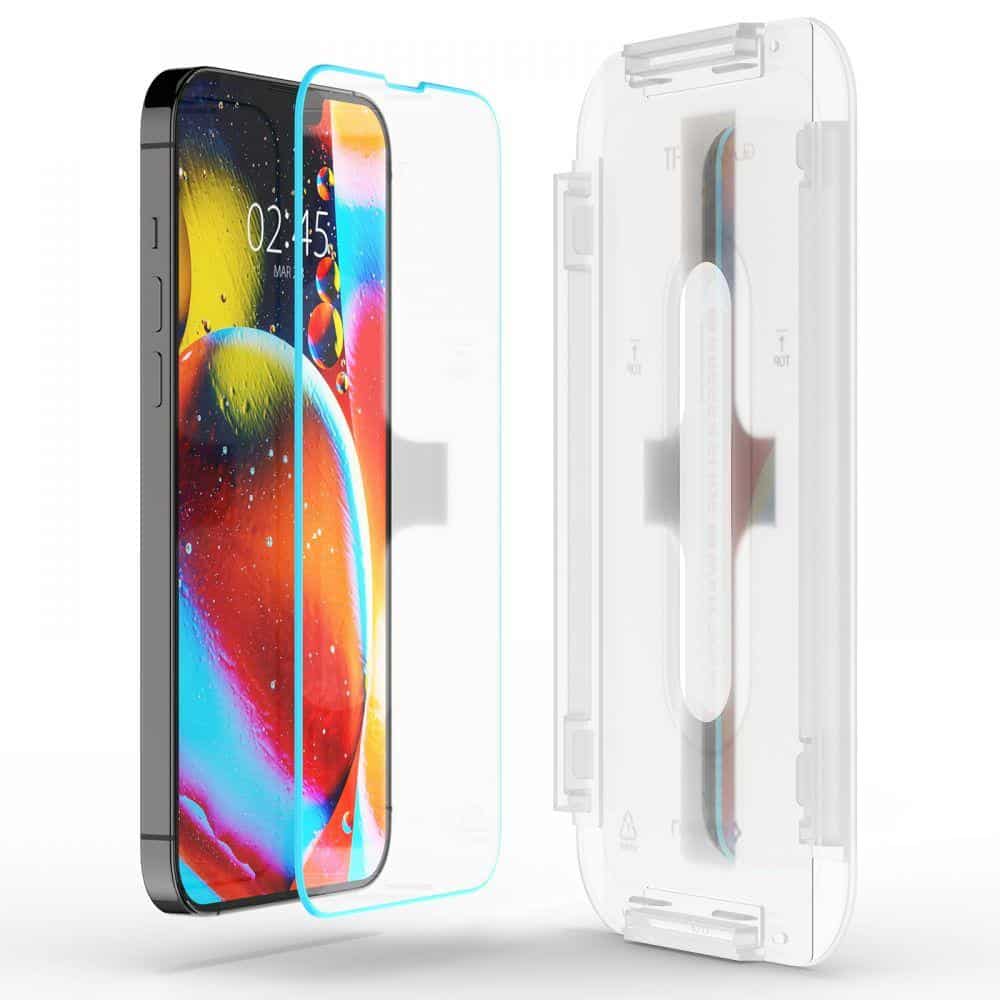 SPIGEN GLAS.TR EZ FIT OCHRANNÉ SKLO 2 KS PRO IPHONE 13 PRO MAX / IPHONE 14 PLUS