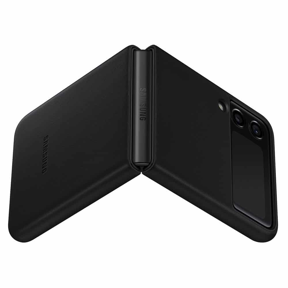 Samsung pouzdro z pravé kůže pro Samsung Galaxy Z Flip 3
