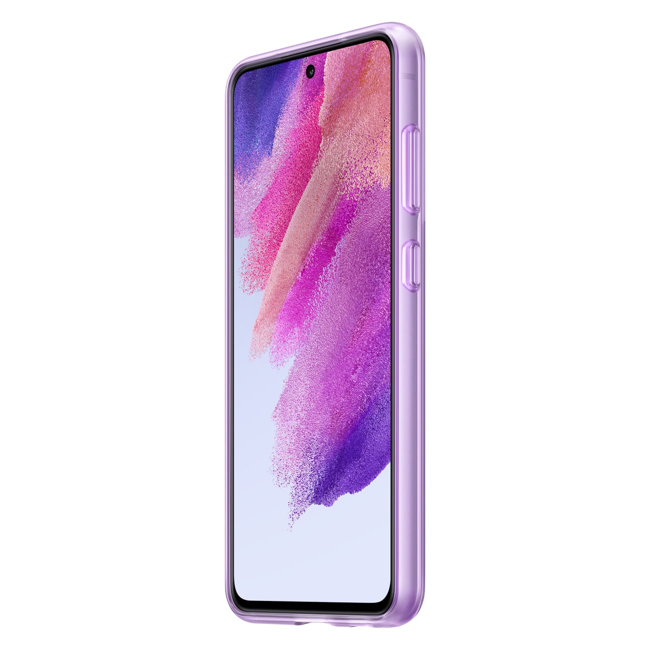 Samsung Original Slim Strap Cover pro Galaxy S21 FE levandulová