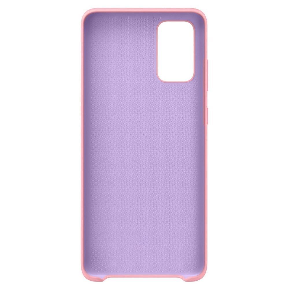Silikonové flexibilní pouzdro pro Samsung Galaxy S21 5G, červené