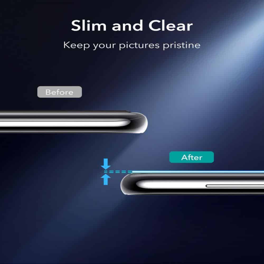 ESR Tvrzené sklo objektivu fotoaparátu 2ks pro Samsung Galaxy S21 + (PLUS)