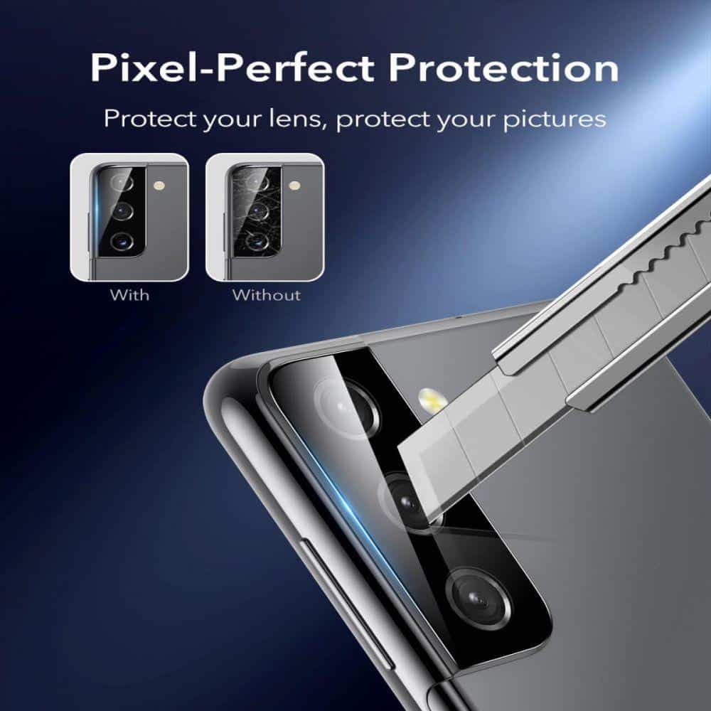 ESR Tvrzené sklo objektivu fotoaparátu 2ks pro Samsung Galaxy S21 + (PLUS)