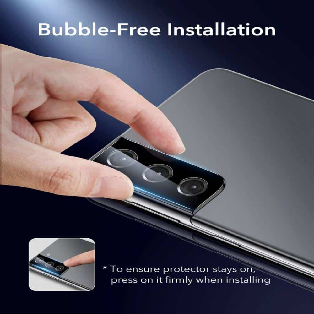 ESR Tvrzené sklo objektivu fotoaparátu 2ks pro Samsung Galaxy S21 + (PLUS)