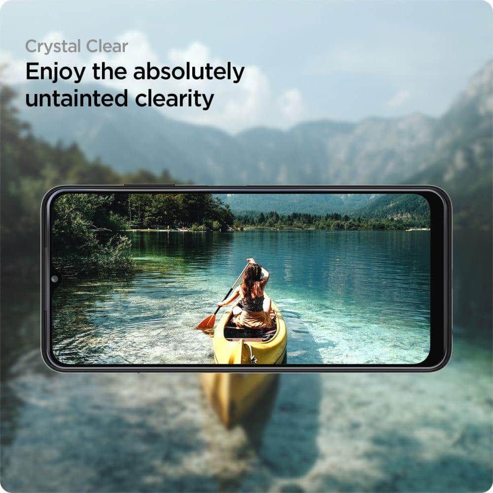 SPIGEN ALM GLAS.TR KALJENO STAKLO 2-kom za SAMSUNG GALAXY A22 5G