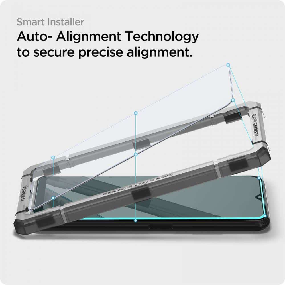 SPIGEN ALM GLAS.TR tvrzené sklo 2-balení pro SAMSUNG GALAXY A22 5G