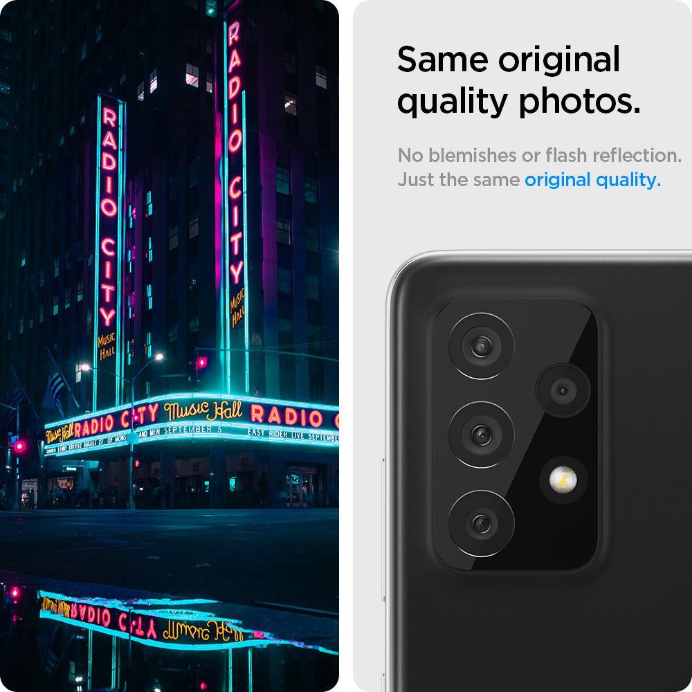 SPIGEN OPTIK.TR TVRZENÉ SKLO 2 KUSY PRO FOTOAPARÁT SAMSUNG GALAXY A72