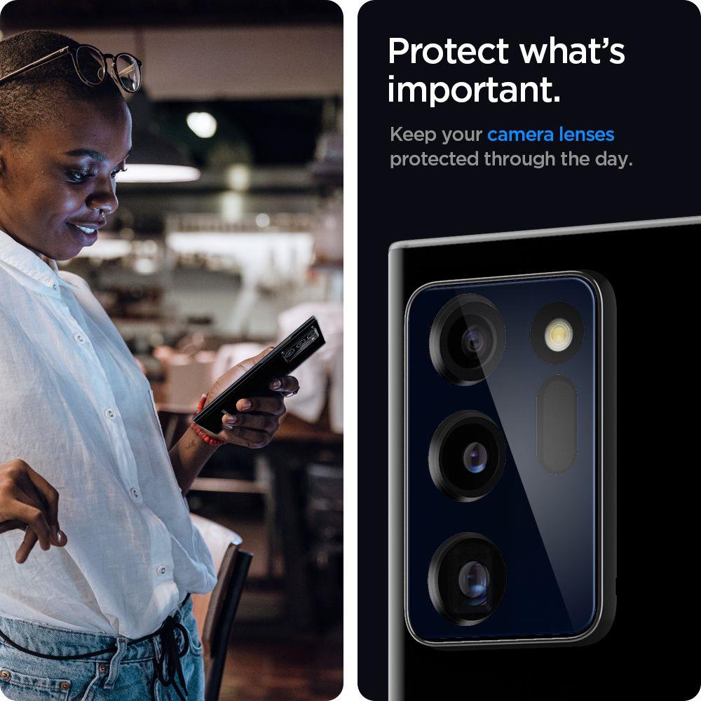 SPIGEN OPTIK.TR TVRZENÉ SKLO NA FOTOAPARÁT GALAXY NOTE 20 ULTRA 2 KS