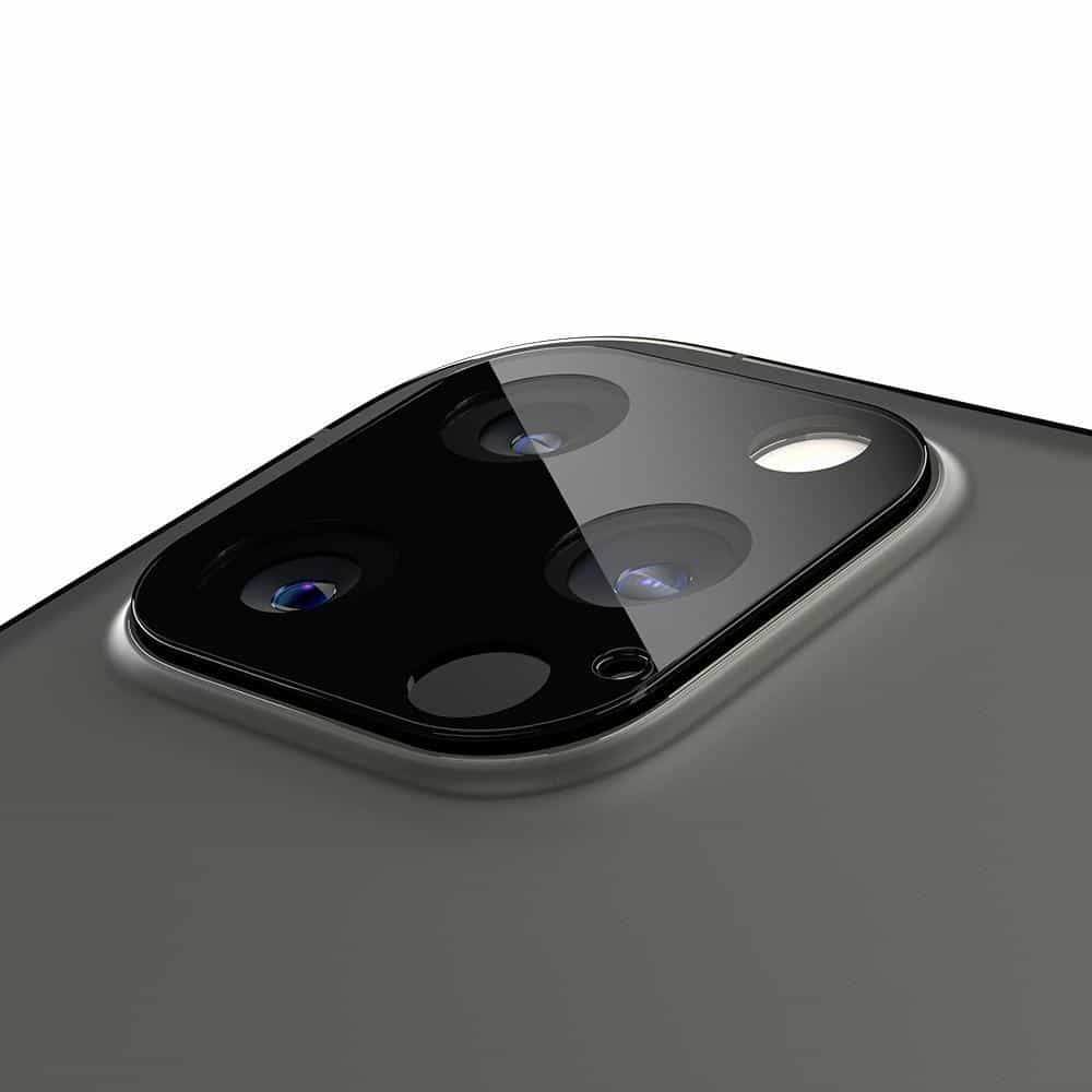 SPIGEN OPTIK.TR TVRZENÉ SKLO SADA 2 KS PRO KAMERU IPHONE 12 PRO MAX ČERNÉ