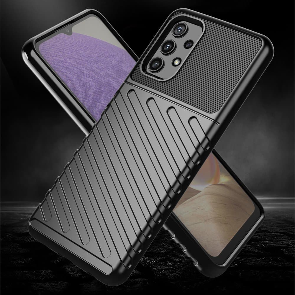 Thunder Case flexibilní pevné pouzdro pro Samsung Galaxy A72