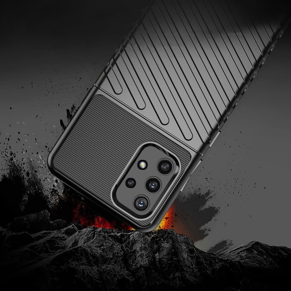 Thunder Case flexibilní pevné pouzdro pro Samsung Galaxy A72
